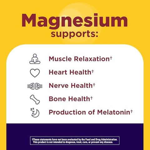 Nature Made Magnesium + Ashwagandha Capsules Stress Relief And Sleep Support Magnesium 300 Mg And Ashwagandha Supplements 60 Capsules 30 Day Supply