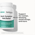 Fairhaven Health MultiSymptom PMS Relief for Women PMS Support Supplement for Women Relief from Cramps Bloating Vegan 30 Capsules