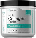 Horbaach Multi Collagen Protein Powder 16 Oz