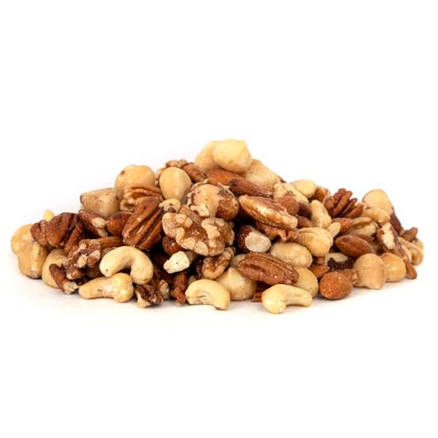 JaybeeÃƒÂ¢Ã¢â€šÂ¬Ã¢â€žÂ¢s Raw Deluxe Mixed Nuts Unsalted 3 Pound ÃƒÂ¢Ã¢â€šÂ¬Ã¢â‚¬Å“ Almonds, Cashews, Pecans, Walnuts, Brazil Nuts & Macadamias ÃƒÂ¢Ã¢â€šÂ¬Ã¢â‚¬Å“ Natural Fresh Variety in Resealable Bulk Bag