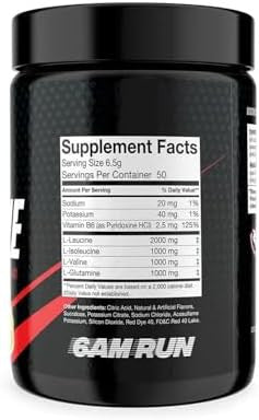 6Am Run Finishline Amino Energy Powder Post Workout Recovery Drink With Bcaa & Electrolytes Fast Absorption For Muscle Recovery Ketofriendly Lemon Lime Flavor 50 Scoops