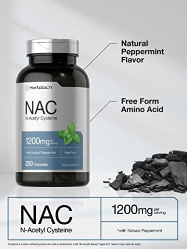 Horbaach Nac N Acetyl Cysteine Supplement 1200Mg