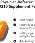 Theralogix Neoq10 Coenzyme Q10 Supplement Heart Health & Fertility Support Coq10 Fertility Supplement For Men & Women Nsf 90 Softgels (90Day Supply)