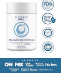 Lunakai Pro Usa Made 7-In-1 Magnesium Complex For Women & Men - 405Mg Blend With B6 P-5-P For Daily Muscle Sleep Stress & Energy Support Non-Gmo 60Ct