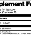 Terravita Chondroitin Sulfate Powder (1 Oz, Zin: 510743)