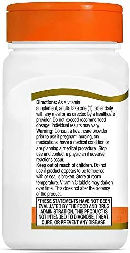 21St Century Vitamin C With Rose Hips 500 Mg 110 Tablets