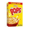 Kellogg's Corn Pops Breakfast Cereal, Kids Cereal, Family Breakfast, Family Size, Original, 16.4oz Box (1 Box)
