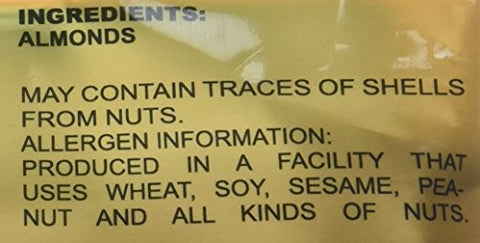 Seitenbacher Almonds, 3.0-Ounce (Pack of 6)