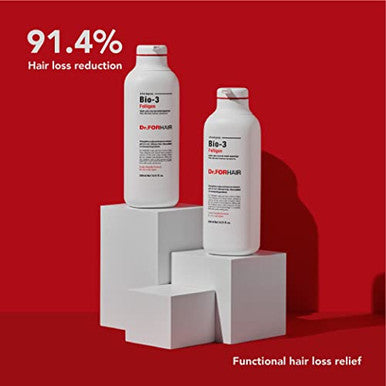 Dr.Forhair Bio3 Folligen Biotin Shampoo (16.9 Oz) Scalp Strengthen And Improve Volume Scalpfriendly Formula (No Parabens Silicone Sulfates)
