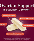 Smnutrition Ovarian Support For Hormone Balance For Women Healthy Ovulation Menstrual Cycle & Reproductive Health Support Dim Supplement With Myoinositol & Dchiro Inositol & Folate Complex 30 Day Supply
