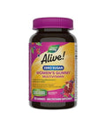 Nature'S Way Alive Zero Sugar Women'S Gummy Multivitamins Energy Metabolism Hair Skin Nails B-Vitamins No Sugar Alcohols Plant-Based Sweeteners Strawberry Flavored 80 Gummies