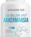 300 Billion Afu Akkermansia Probiotic, Glp-1 Probiotic For Women & Men, Akkermansia Muciniphila For Glp-1 Production, Digestive, Gut & Immune Health, 120 Capsules