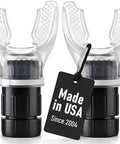 Expand-A-Lung ( ) Breathing Exercise Fitness Trainer | Inspiratory Muscle Strength Tool | Breathe Easier With Stronger Lungs | Dual-Way Inhale-Exhale Adj. Resistance Settings 2 Pack