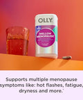 Olly Mellow Menopause Supplements For Women Supports Hot Flashes Vaginal Dryness & Occasional Mood Swings Estrog100 Gaba Vegan Capsules 1 Month Supply 30 Count