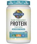 Garden Of Life Organic Vegan Protein Powder Plant Based & Bcaas Organic Protein Powder With Probiotics & Enzymes Non-Gmo Gluten-Free Lactose Free 1.2 Lb