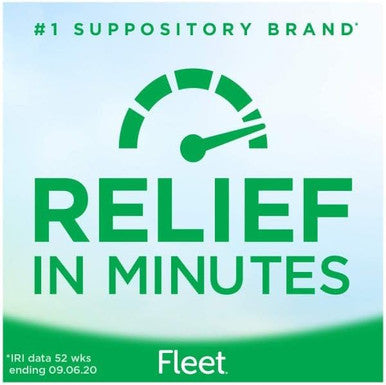 Fleet Liquid Glycerin Suppositories 4 Bottles X 7.5 Ml (Pack Of 5)