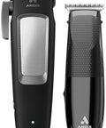 Andis 561506 Incred Cordless Adjustable Hair Clipper & Close-Cutting T-Blade Trimmer Combo Set 23-Piece Kit Powerful Motor Lithium-Ion Battery Black