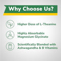 Vitamin D3 K2 10000 IU 90 Caps and LTheanine 200mg Supplement 60 Caps