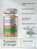 Horbaach Turmeric And Ginger Gummies 120 Count