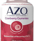 Azo Cranberry Urinary Tract Health Gummies Dietary Supplement 2 Gummies = 1 Glass Of Cranberry Juice Helps Cleanse & Protect Natural Berrylicious Flavor Nongmo 72 Gummies