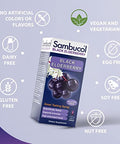Sambucol Black Elderberry Syrup - Sambucus Elderberry Syrup Black Elderberry Liquid Immune Support High Antioxidants Gluten Free - Original Formula 7.8 Fl Oz (Pack Of 2)