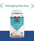 Garden Of Life Herbals Stress Relief Gummy With Rhodiola & Saffron For Positive Mood & Stress Response Plus Prebiotics & Probiotics For Digestive Support Gluten-Free Berry Flavor 30 Servings