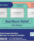 Welmate Esomeprazole Magnesium 20 Mg Heartburn Medicine Acid Reducer Delayed Release Heartburn Relief 24Hr Protection For Men & Women 84 Capsules 2 Pack