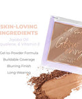 L.A. Girl Glow Envy Bouncy Bronzer For Women Sunkissed Glow Bronzer For Makeup With Goodness Of Jojoba Oil Squalene & Vitamin E Longwearing Natural Airbrushed Finish Bronzer (Pack Of 1