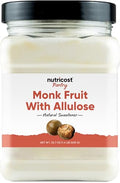 Nutricost Pantry Monk Fruit With Allulose (1.4 Pounds) - Nautral Sweetener Vegan, GMO-Free