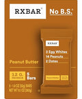 RXBAR Protein Bars, Protein Snack, Snack Bars, Peanut Butter, 9.1oz Box (5 Count)