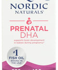 Nordic Naturals Prenatal Dha Unflavored - 830 Mg Omega-3 400 Iu Vitamin D3 - 90 Soft Gels - Supports Brain Development In Babies During Pregnancy & Lactation - Non-Gmo 45 Servings