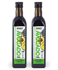 Avohass Kenya Extra Virgin Avocado Oil 2 Pack 16.9 fl oz Bottles Unrefined First Cold Pressed Non GMO