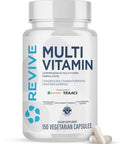 Revive Md Multi-Vitamin Supplement For Men & Women Daily Multivitamin Supports Energy Immunity & Overall Health With Essential Vitamins Nac Zinc Magnesium & More (150 Capsules 30 Servings)