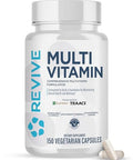 Revive Md Multi-Vitamin Supplement For Men & Women Daily Multivitamin Supports Energy Immunity & Overall Health With Essential Vitamins Nac Zinc Magnesium & More (150 Capsules 30 Servings)