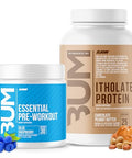 Raw Whey Isolate Protein Powder & Essential Pre-Workout Bundle