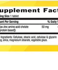 Country Life Chelated Zinc 50 Mg - Certified Gluten-& Vegan Immune Support Supplement, Enhances Zinc Absorption, Supports Body'S Protein Production & Cellular Health, 100 Vegetarian Tablets