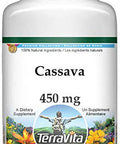 Terravita Cassava (Tapioca) - 450 Mg (100 Capsules, Zin: 519526)