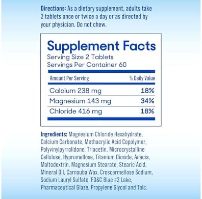 SlowMag Tablets with Calcium 71.5 mg 60 Tablets