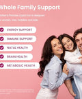 Mother'S Promise Organic Liquid Iron Supplement For Women Men & Kids With Vitamin C | Sugar Free Natural Berry Flavor Non Constipating Vegan Ferrochel Iron Supplements For Healthy Blood Prenatal & Postnatal