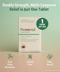 Promensil Menopause Double Strength Supplements For Women Red Clover Isoflavones Helps Support Hot Flashes Night Sweats Restlessness 30 Count (Pack Of 3)
