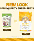 Manitoba Harvest Organic Hemp Plus Flax & Chia Seeds - 7oz - 8g Protein, 5g Fiber and 10g Omega 3 & 6 per 30g Serving - Nutrient-Dense, 3-in-1 Super Seeds Mixture - Vegan, Non-GMO Project Verified