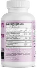 Bronson Hair Skin and Nails with Biotin Extra Strength Vitamin Supplement for Women 100 Capsules