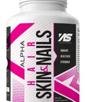 Hair Skin and Nails Supplement for Women Vibrant HSN Health and Strength with Biotin Collagen and Vitamins to Support Hair Growth Thickness and Skin Radiance 90 Capsules