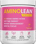 Rsp Nutrition Aminolean Pre Workout Powder Amino Energy & Weight Management With Vegan Bcaa Amino Acids Natural Caffeine Preworkout Boost For Men & Women 30 Serv Pink Lemonade