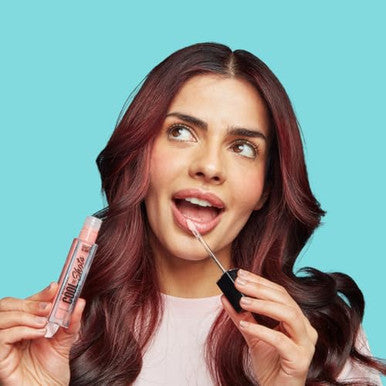 Soap & Glory Smp Cool The Shots Plumping Lip Gloss - Hydrating & Cooling Lip Plumper - Infused With Menthol & Vitamin E - High Shine Glossy Finish - Vegan & Cruelty- - Nude Edition (4Ml)