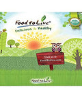 Food to Live Organic Super Seeds in a Gift Box - Hemp Seeds, White Quinoa, Amaranth, Brown Basmati Rice, and Chia Seeds