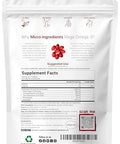 Micro Ingredients Mega Omega-3 Krill & Fish Oil 2000Mg Equivalent 240 Softgels Lemon Flavored Burpless Essential Fatty Acids & Astaxanthin Epa 350Mg Dha 230Mg Heart & Brain Supplement