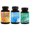 BioEmblem Adults Triple Magnesium Complex and Vitamin D3 K2 and Vitamin BComplex 270 Count
