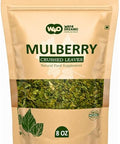 Mulberry Leaf Tea 8 Oz, Dried Crushed Leaves, Best Caffeine Free Tea - Way4Organic (1 Pack)