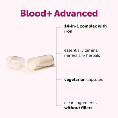 Micro Ingredients Blood Advanced Iron Supplement 240 Veggie Capsules 14-In-1 Iron Bisglycinate With Folate Vitamins B C Chelated Iron Complex With Botanical Blend Non-Gmo